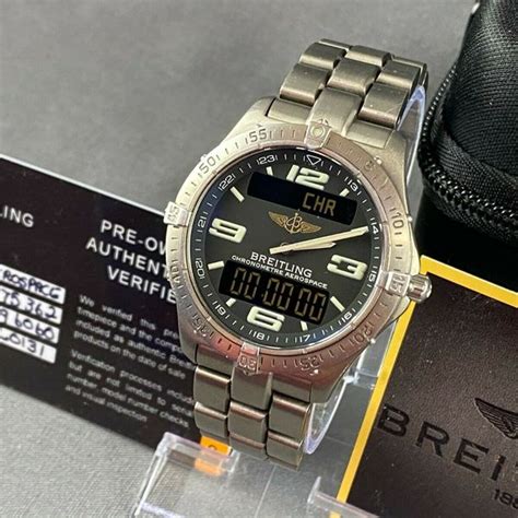 breitling chronometre aerospace e75362|Breitling k75362 bracelet.